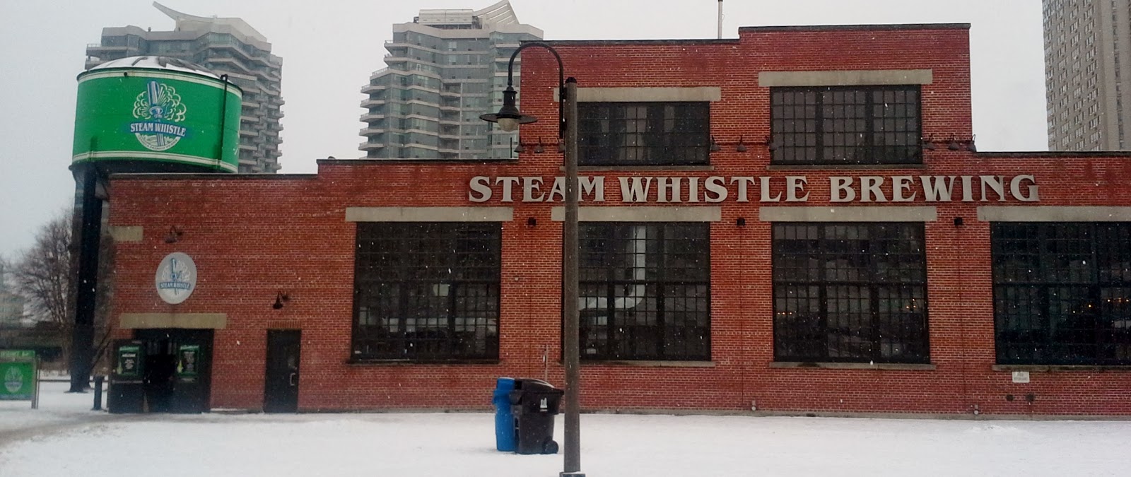 Steam Whistle Winter Farmers Market in Toronto Beer brewery lifestyle fashionblogger event food fresh fruit meats and cheeses every Suday