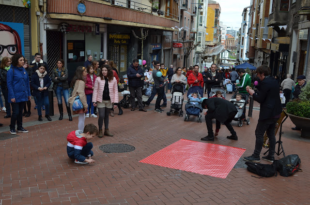 Barakaldo Irekiz en la calle Portu