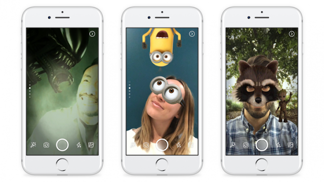 Facebook เพิ่มฟีเจอร์ใหม่ Camera Effects เพิ่มลูกเล่นในการถ่ายภาพ