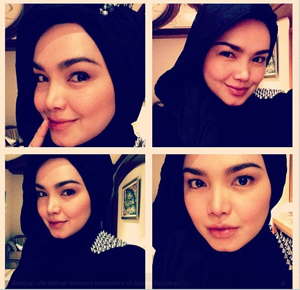 Fashion Sense.: Siti Nurhaliza Hijabista Wanna be