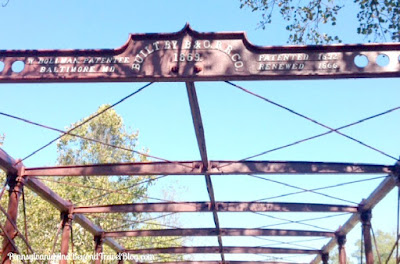 Historic Bollman Truss Railroad Bridge in Savage Maryland