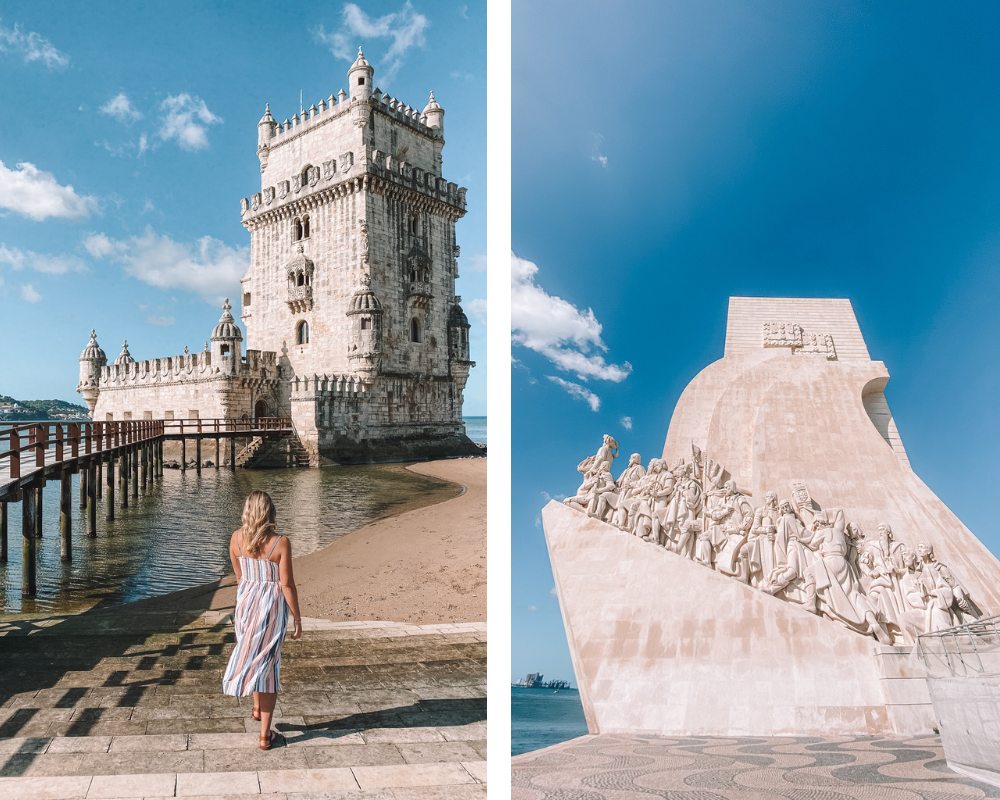 Oklahoma based travel blogger Amanda Martin visits the Tower of Belem in Lisbon