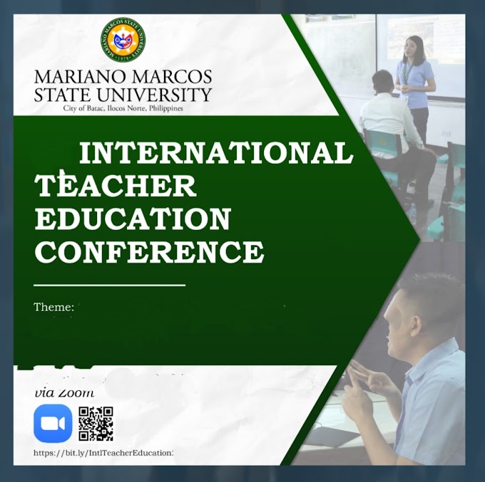 3rd International Teacher Education Conference Professional Teachers with 8 CPD Units | Feb 6-9, 2024 | Register now!    