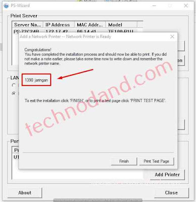 Cara Sharing Printer Epson di Jaringan LAN dengan TRENDnet TE100- P1U Printer server