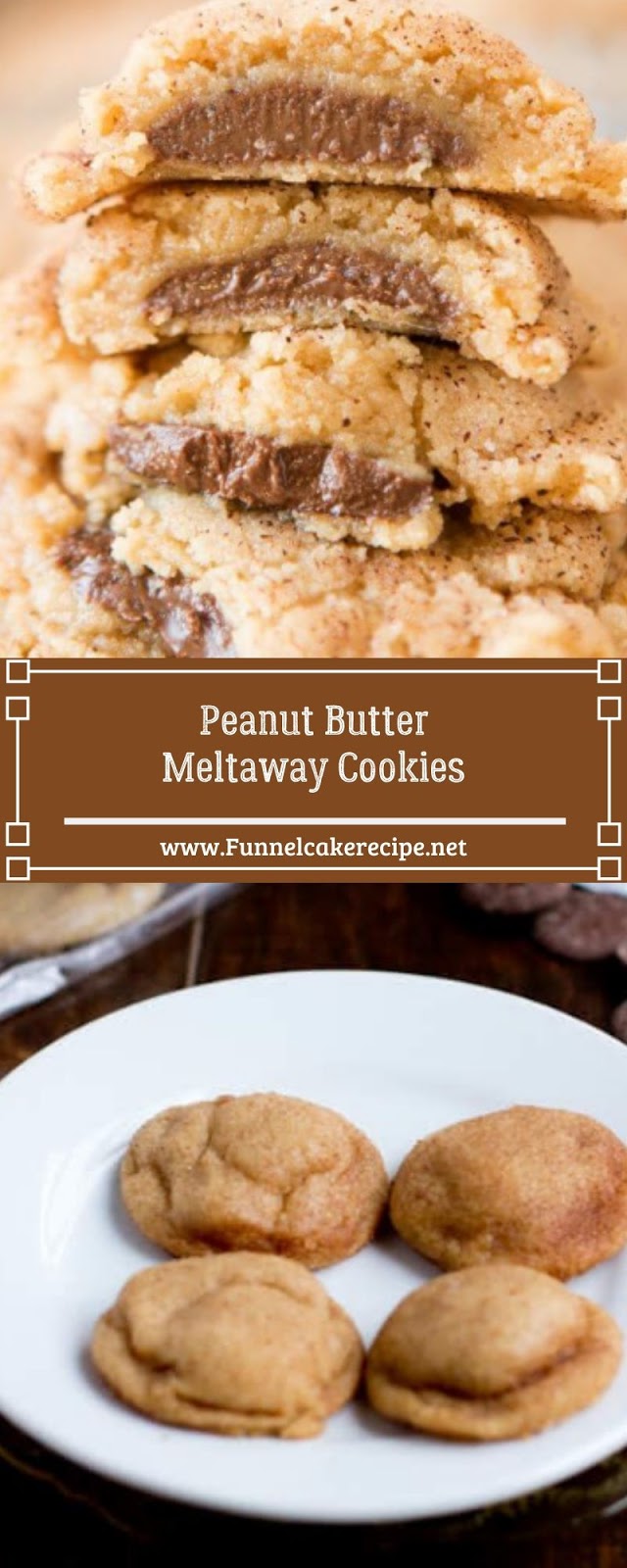 Peanut Butter Meltaway Cookies