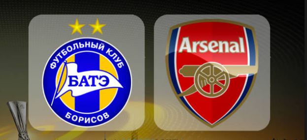 FC BATE Borisov v Arsenal FC (LIVE STREAMING)