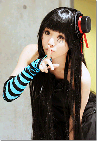 k-on! cosplay - akiyama mio