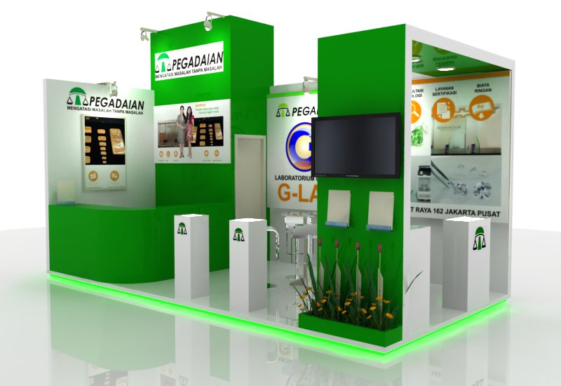 JASA PENYEWAAN STAND BOOTH PAMERAN MURAH HUB 085100463227 