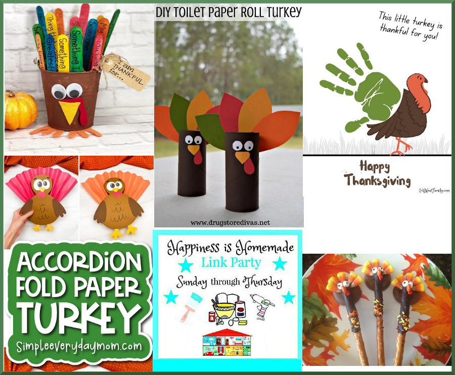 Eclectic Red Barn: DIY Turkeys on Happiness Is Homemade
