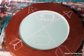 state shield, fusion mineral paint, chalkpaint, state sign, http://bec4-beyondthepicketfence.blogspot.com/2016/02/state-shield.html