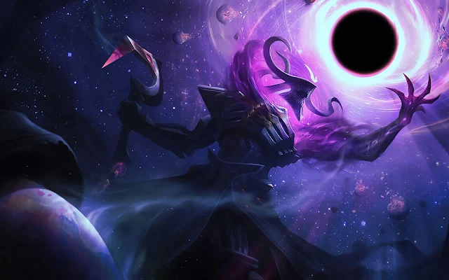 Papel de parede grátis Dark Star Thresh League of Legends para PC, Notebook, iPhone, Android e Tablet.