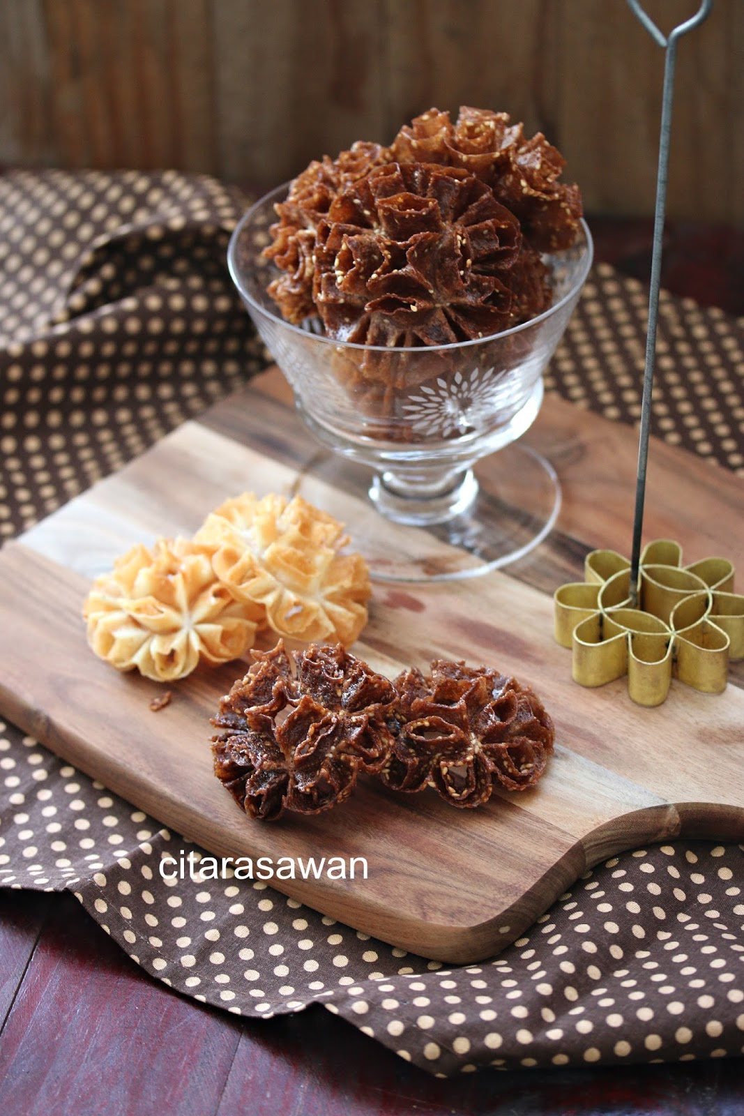 Kuih Ros / Kembang Goyang / Kuih Lotus ~ Resepi Terbaik