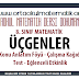 Üçgenler - 8. Sınıf Matematik