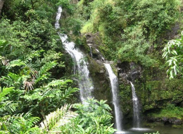 three bear waterfall