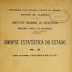 Sinopse Estatística do Estado de Alagoas 1937 /1938