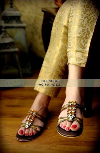 Farah and Fatima FootWear Collection for Eid 2014