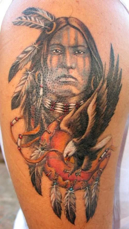 tatuajes de indios para hombres