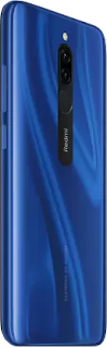 Mi Redmi 8 (Sapphire Blue, 64 GB)  (4 GB RAM) back side look
