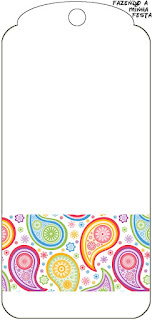 Paisley Free Printable Bookmarks.