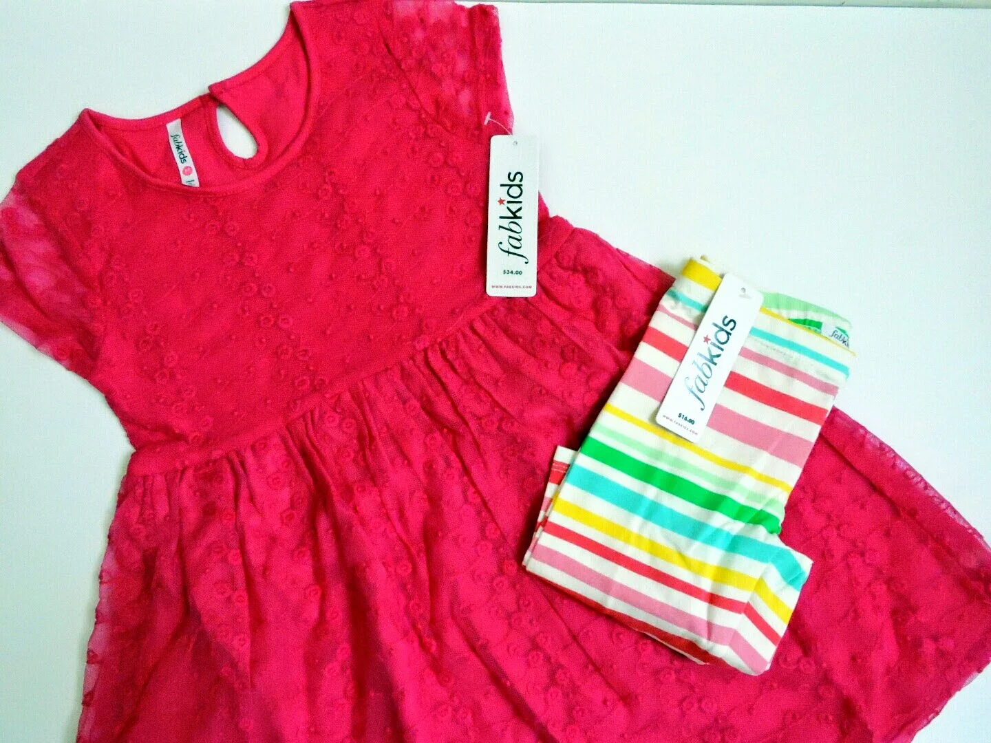 The Girls are Ready for Spring in their FabKids Outfits!  #LoveFabKids  via www.productreviewmom.com