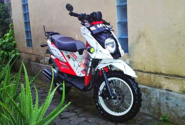 5 Foto Modifikasi Yamaha X Ride Terbaru