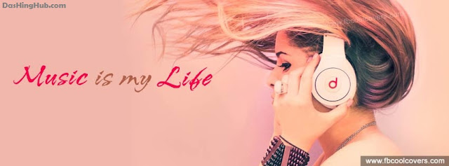 music is my life facebook cover