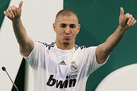 karim benzema real madrid 2011