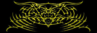 satanic immortal logo band black metal malang