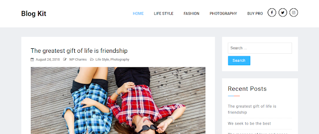 maxwell wordpress theme