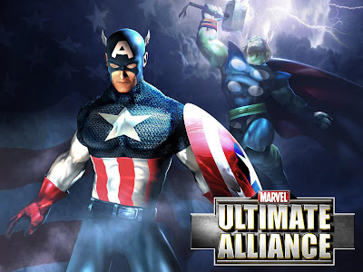 Wallpaper Marvel Ultimate Alliance Captain America