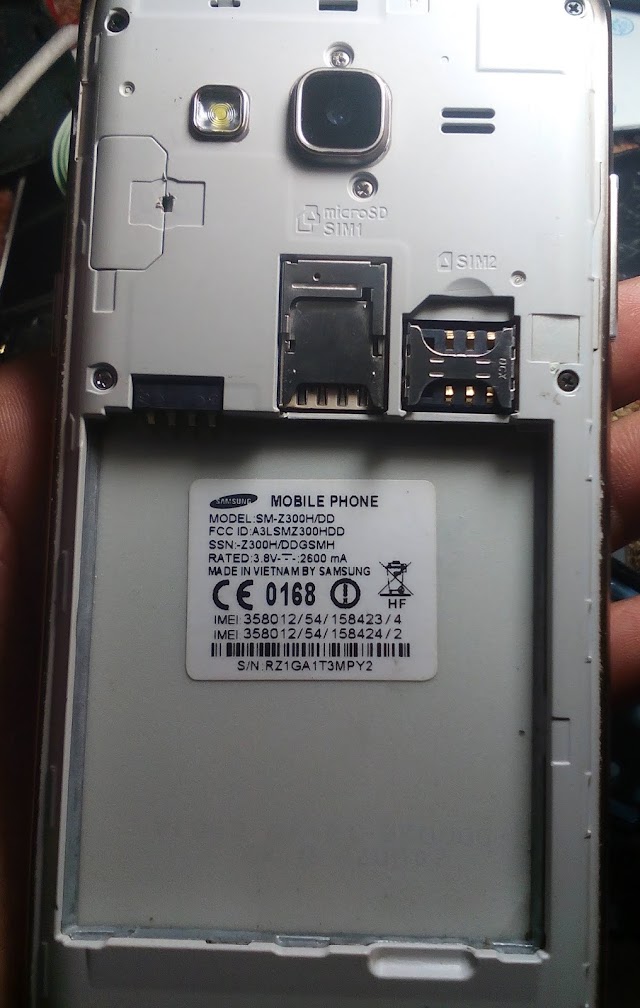 Samsung Clone Z300H Flash File MT6582 Update Firmware