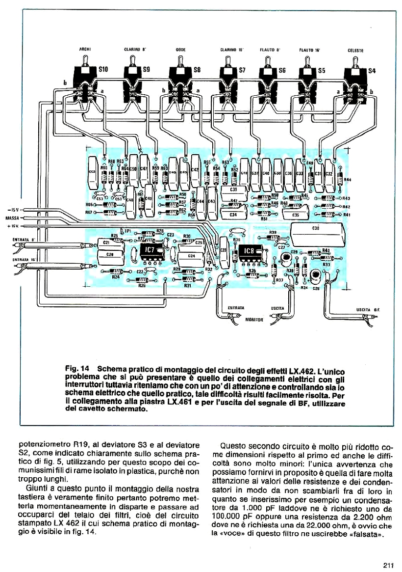 Nuova Elettronica  n.76  1981  ÓRGÃO ELETRÔNICO Chip TMS3615 SÍNTESE SONORA & ELETRÔNICA ARTESANAL