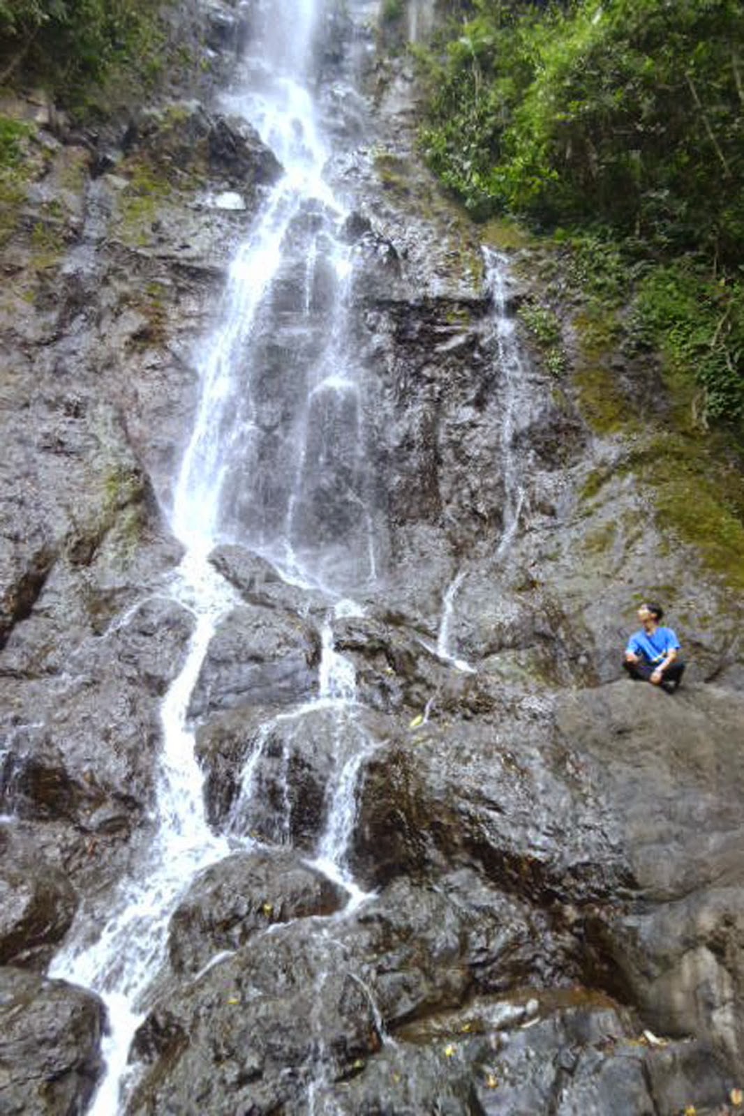 Indahnya Wisata Alam Hijau Curug Tujuh Panjalu Ciamis 