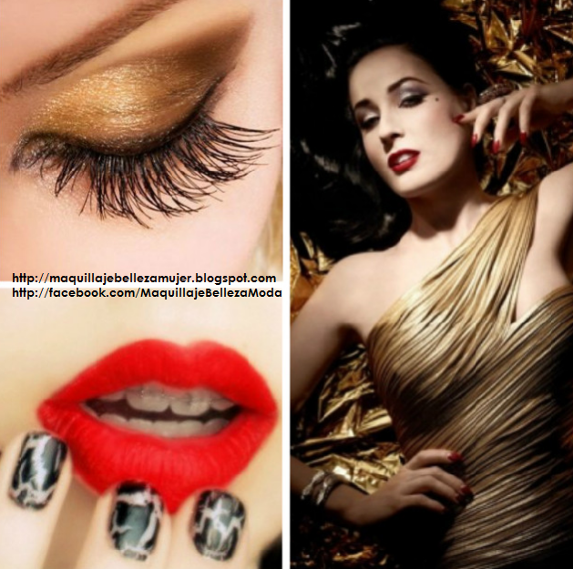 ¿Cómo Maquillarse para Navidad? Christmas Makeup por maquillajebellezamujer.blogspot.com