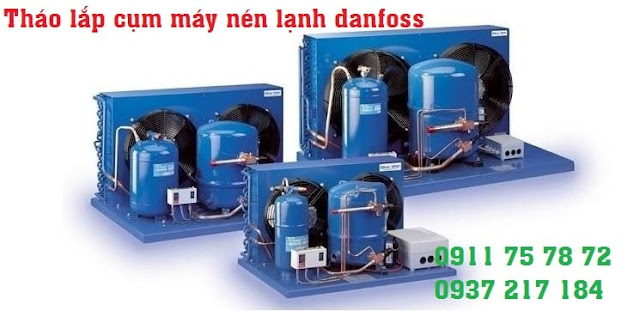 Nơi thay cụm máy nén Danfoss 10hp MT125