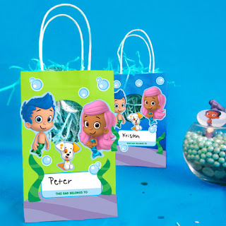 bubble guppies party bags