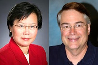 Rachelle Chong and Larry Smarr