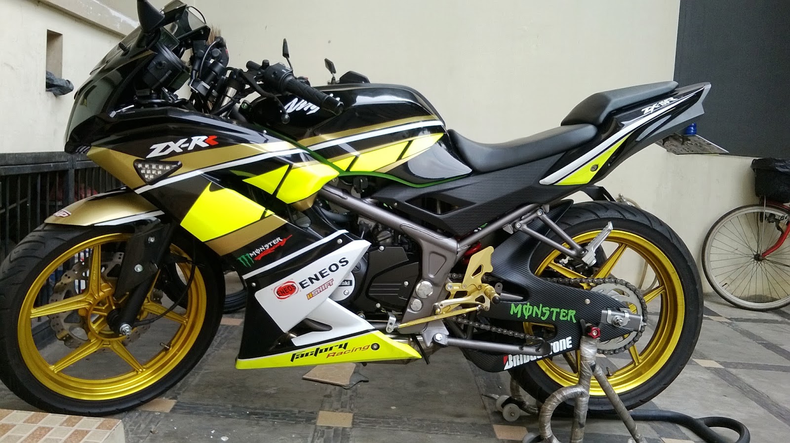 110 Harga Modif Vixion Fairing Ninja Rr  Modifikasi Motor 