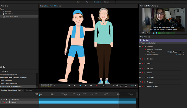 Download the free Adobe Character Animator software