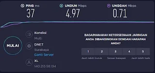 Speed test