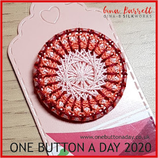 One Button a Day 2020 by Gina Barrett - Day 22: Cirque