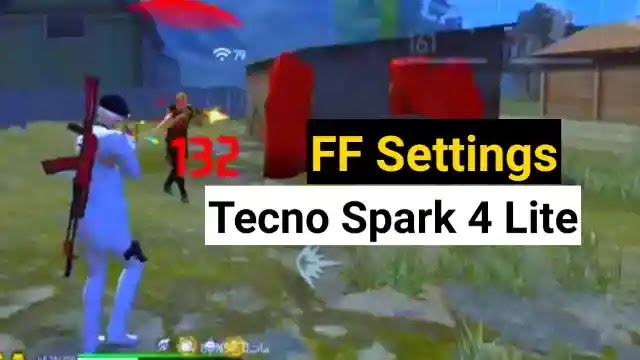 Free fire best settings for headshot Tecno Spark 4 lite: Sensi and dpi