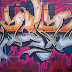 GOOG Purple Graffiti Alphabet