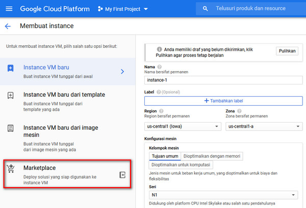 Cara Install Moodle di Google Cloud Platform