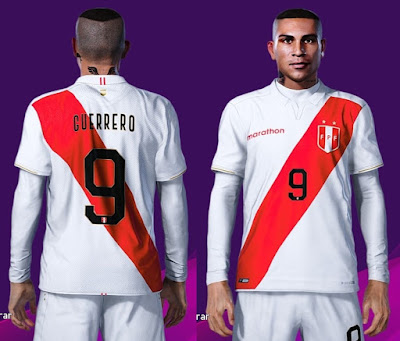 PES 2020 Faces Paolo Guerrero