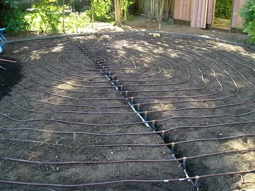 Drip Irrigation lawn