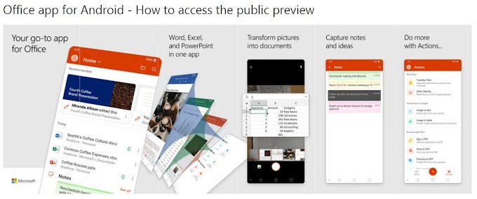 New Microsoft Office Mobile app - Word, Excel, PowerPoint & more all in One App