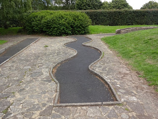 Crazy Golf at Coate Water Country Park in Swindon