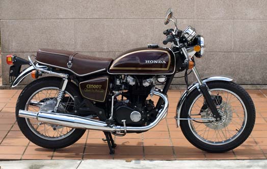 HONDAYES Modifikasi Honda CB500T 1976 Bergaya Cafe Racer 