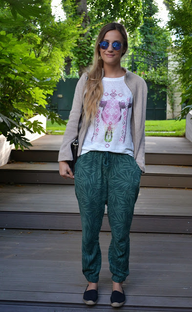 Tee shirt - Zara / Pants - Monoprix